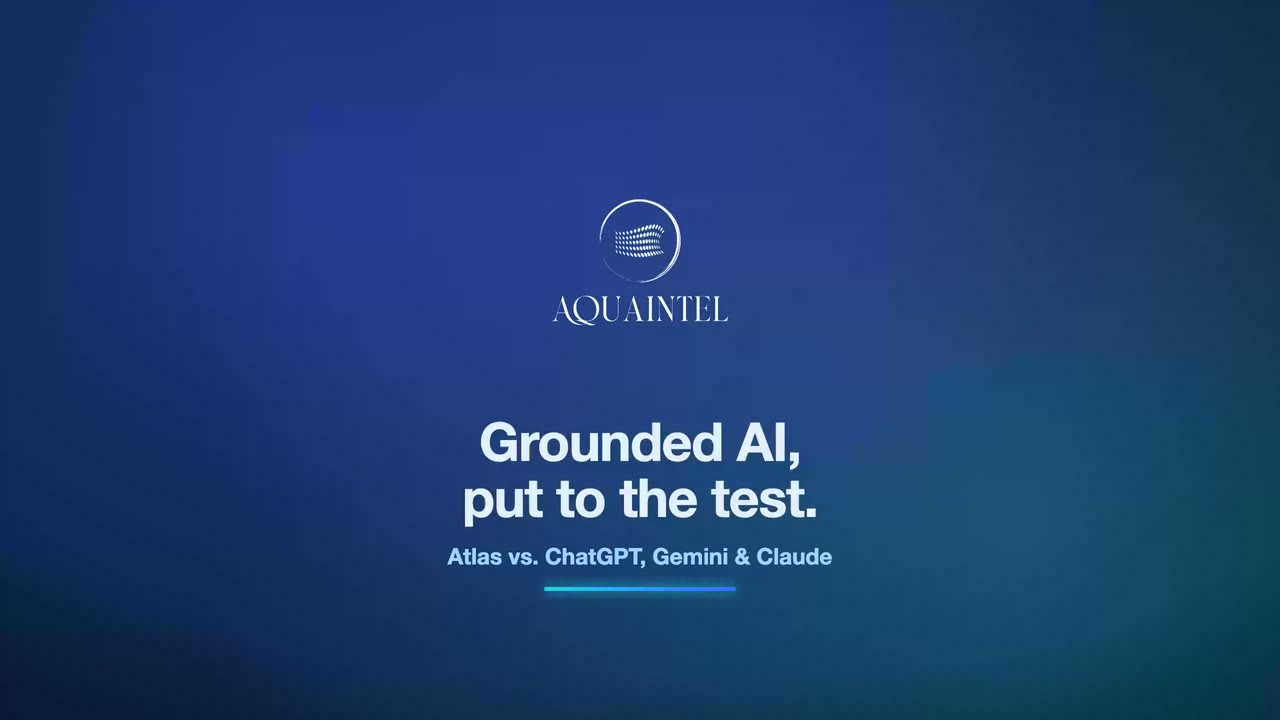 Generic AI guesses. Atlas knows.