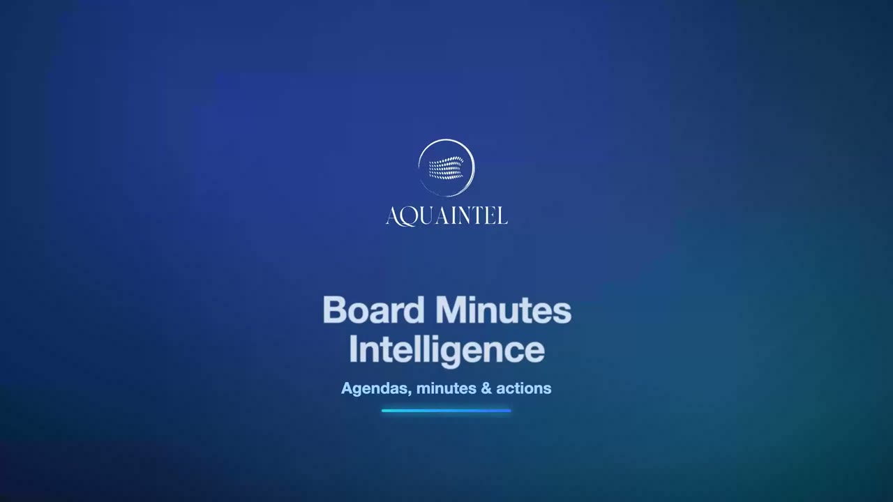 Board Minutes Intelligence