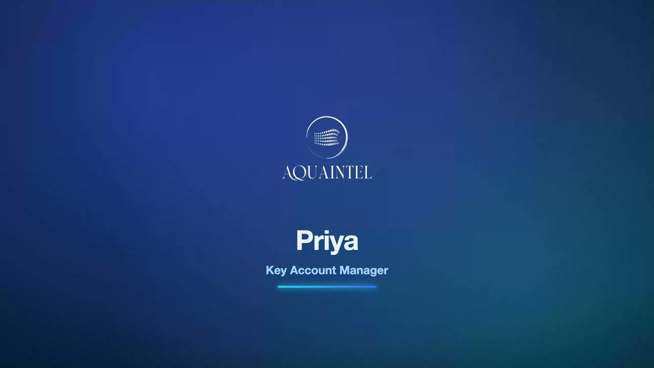 Priya — Key Account Manager